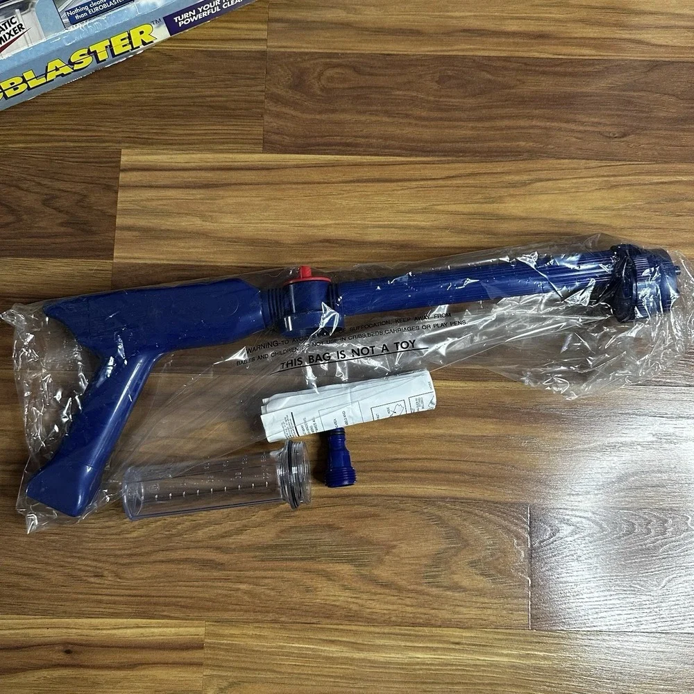 Emson Euroblaster 5 Jet Garden Hose Super Washer Cleaner Vintage 1996 NOS New